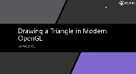 Draw Triangle in Modern OpenGL